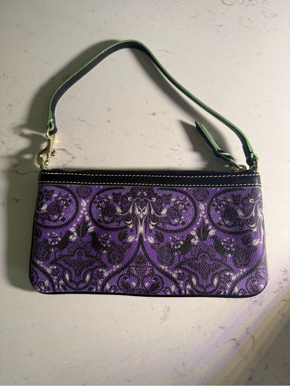 Dooney & Bourke Disney Parks Haunted Mansion Wristlet